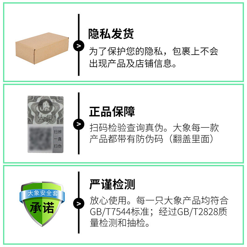 大象避孕套情趣自由派对4合1安全套 24只装 计生用品