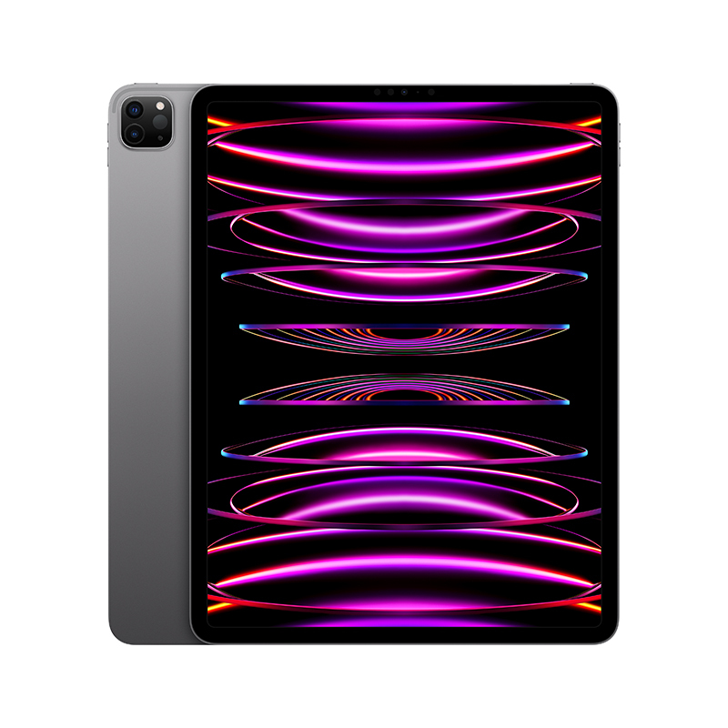 Apple iPad Pro 12.9英寸平板电脑 2022年款 256G WLAN版 M2芯片 Liquid视网膜XDR屏 MNXR3CH/A 深空灰色