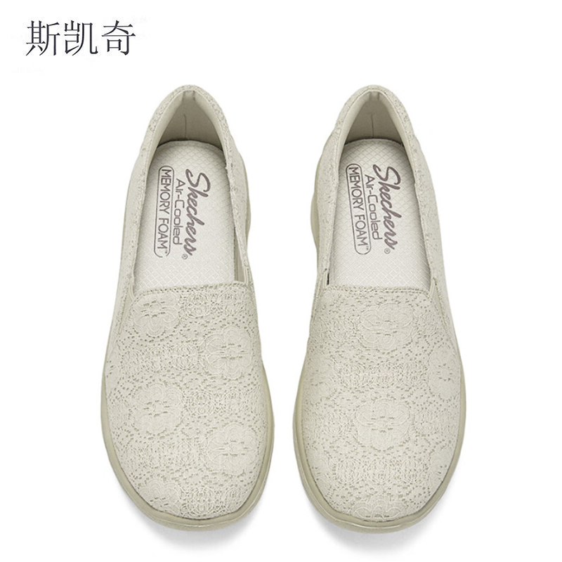 斯凯奇 女夏季新款一脚蹬 158896/OFWT-10 双高清大图