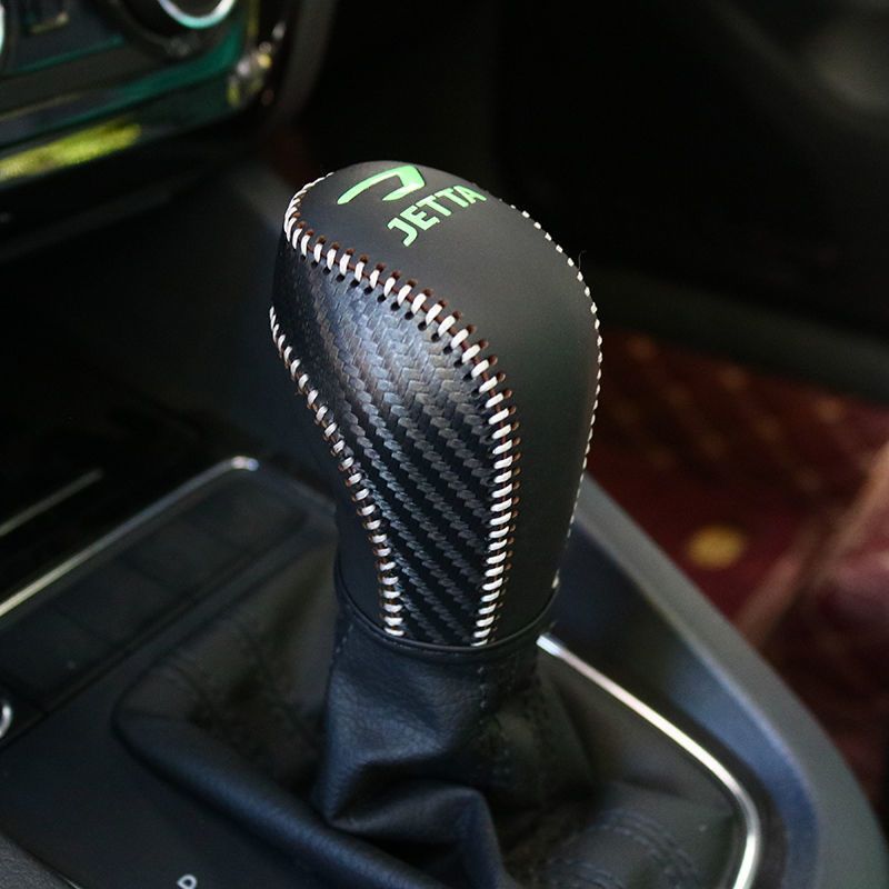 20款捷达va3vs5vs7真皮档把套排挡套新捷达档位手刹套内饰改装拼色