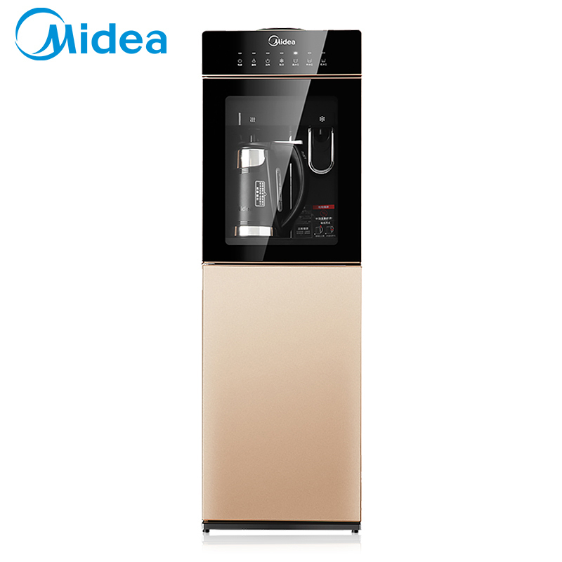 美的(Midea)立式饮水机MYD827S-W柜式家用双门冷热型饮水机冰热制冷制热高清大图