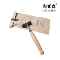 海亚森 TK-9113 一次性剃须刀内含剃须泡10ml 1把/套（计价单位：套）牛皮纸色