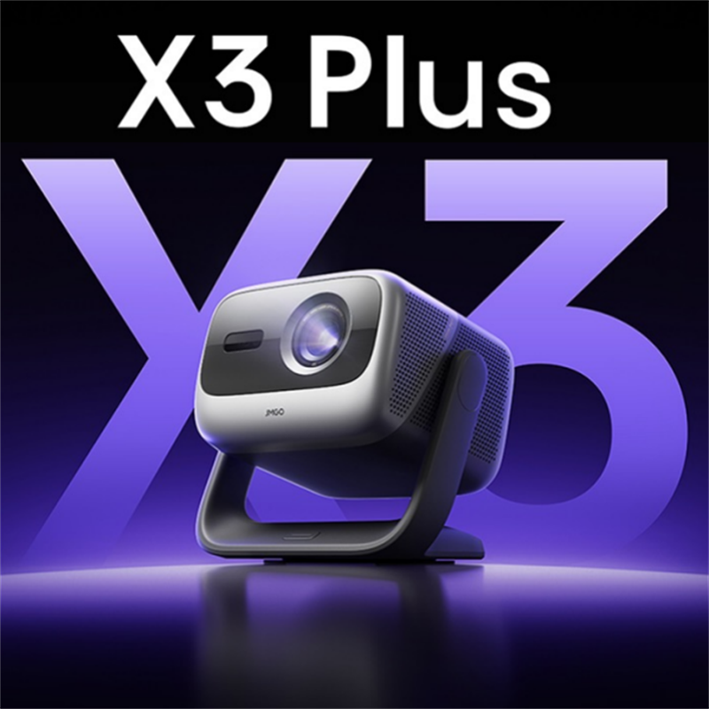 坚果投影(JMGO)X3 Plus投影仪三色激光家用护眼4K家庭影院客厅卧室投墙超高清手机投屏智能高清大图