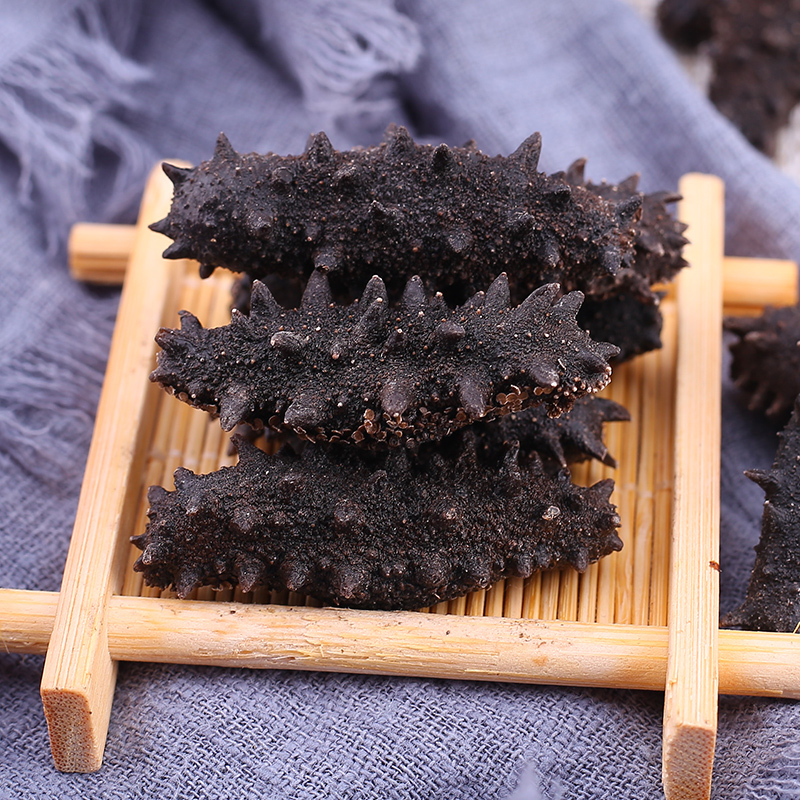 海洋岛 黄海之寶淡干海参50g(13-16头/50g)盒装国产长海县 5-8年深海刺参