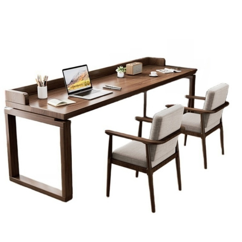 铭思达书桌1.8米一桌两椅套高清大图