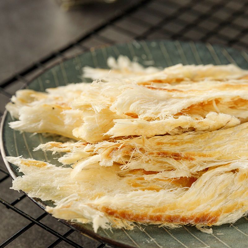 炭烤鳕鱼片 鱼片烤鱼片海味零食鱼片零食即食零食鱼片 原味鳕鱼片110