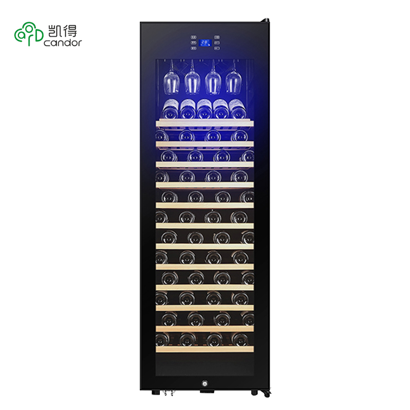 凯得.品味爱 JC-428E 压缩机风冷红酒柜恒温酒柜 家用冰吧 茶叶柜 红酒柜冰箱 160-210支 428L