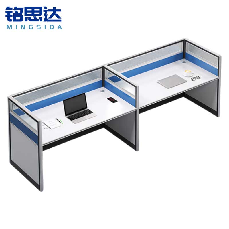 铭思达屏风工位双人位张高清大图