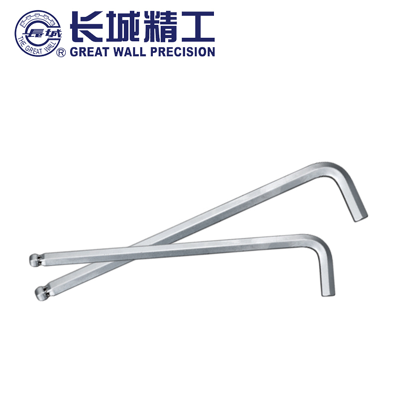 长城 Cr-V镜面球头特长内六角扳手 14mm (单位:个)