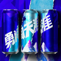雪花(Snowbeer)啤酒 8度勇闯天涯 500ml*24听整箱装