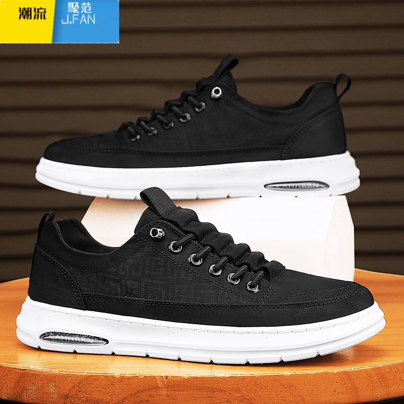 聚范冰丝帆布男鞋夏季透气休闲一脚蹬软底工作老北京布鞋运动防滑板鞋高清大图