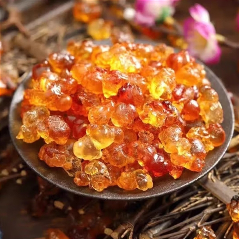 正品桃胶天然桃树胶优选新货桃花泪可搭皂角米雪燕银耳组合熬粥高清大图
