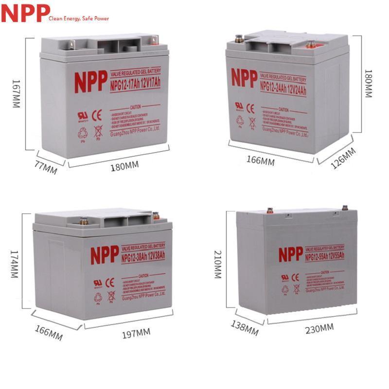 NPP蓄电池NPG12-50Ah高清大图