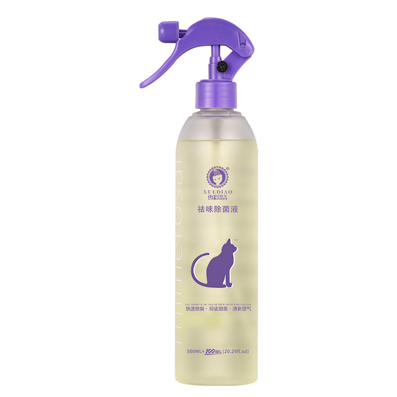 雪貂留香 宠物用品 宠物祛味消毒液 600ml 猫用