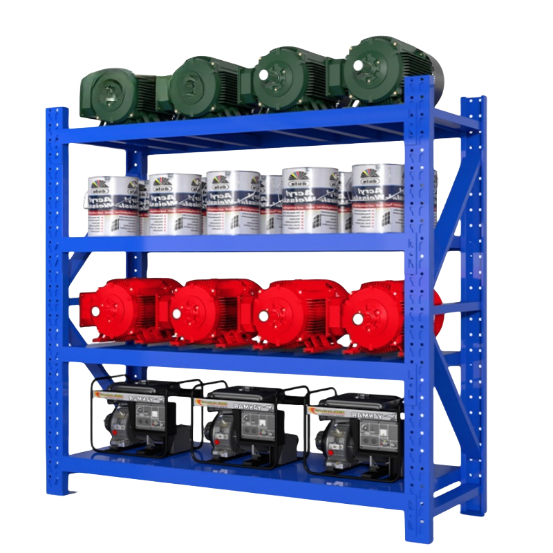 乐琪艺重型仓储货架四层组高清大图