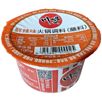 川崎 火锅蘸料 鲜辣味100g 火锅调料 调味酱料 涮羊肉蘸料火锅蘸酱