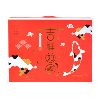 [年货礼盒]姚朵朵吉祥如鲤有机礼盒2670g年货团购喜庆过年礼盒