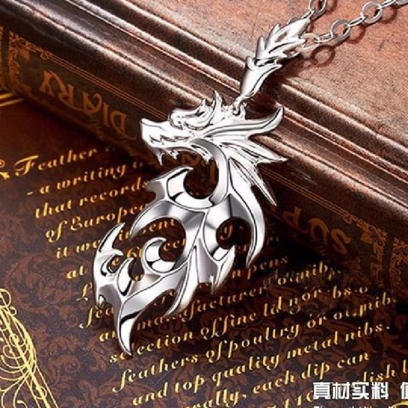 纯咪 Chunmi 时尚吊坠 项链605620279910 Chunmi霸气火焰龙项链男生潮钛钢个性潮人项坠兄弟复古吊坠男士韩版饰品 项链 价格图片品牌报价 苏宁易购梦舟饰品专营店