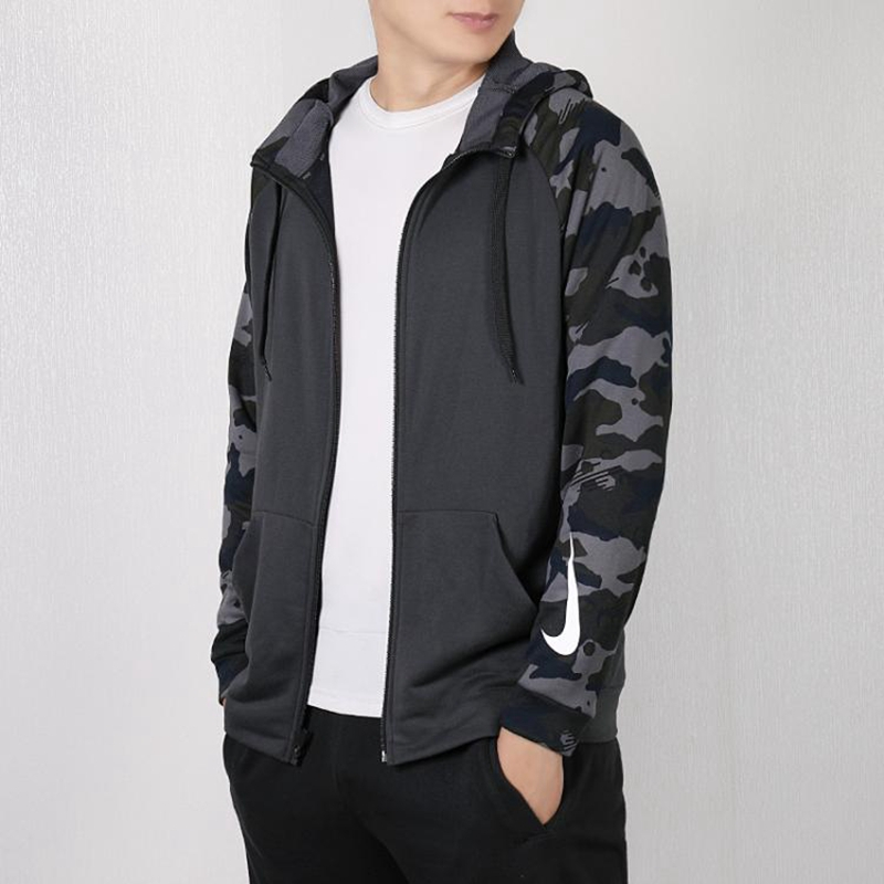 NIKE耐克男装2018冬季新款休闲运动服连帽开衫夹克外套AQ1139-060
