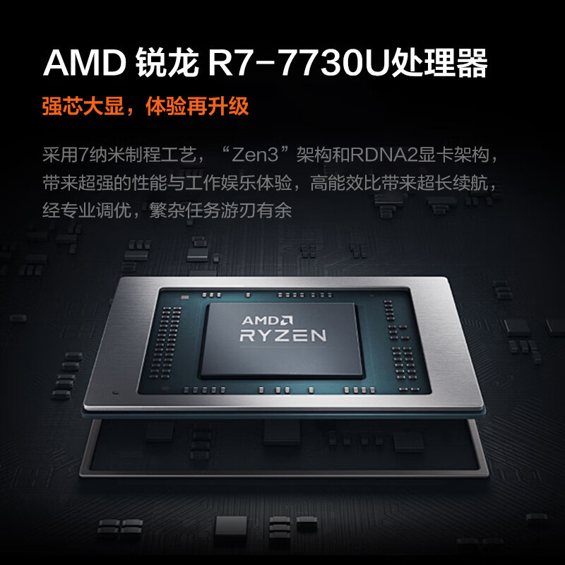 联想(Lenovo)生态品牌 异能者 笔记本电脑 A14H (R7-7730U 16G 512G)14.1英寸轻薄本办公本商务高清大图