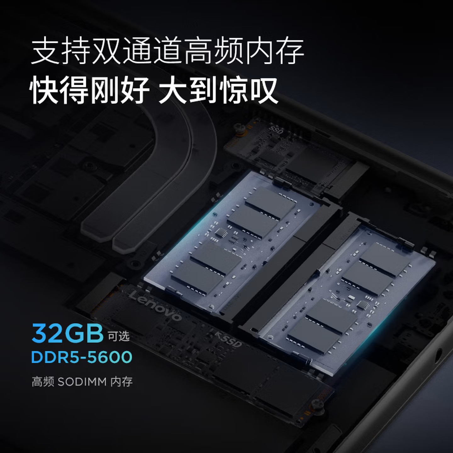 联想(Lenovo)小新Pro16 2026 16英寸轻薄笔记本电脑AI元启 三代Ultra5-336H 32G 1T 2.8K 120Hz OLED高清大图