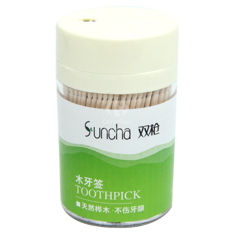 天然环保酒店牙签家用牙签不伤牙龈 袋装木牙签YQ2232