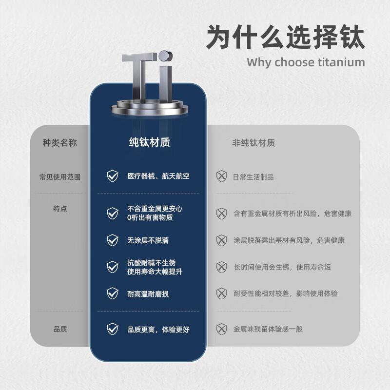 迈卡罗(Macaiiroos)纯钛养生壶 母婴316L材质烧水壶不锈钢煮茶器煮茶壶电热水壶高清大图