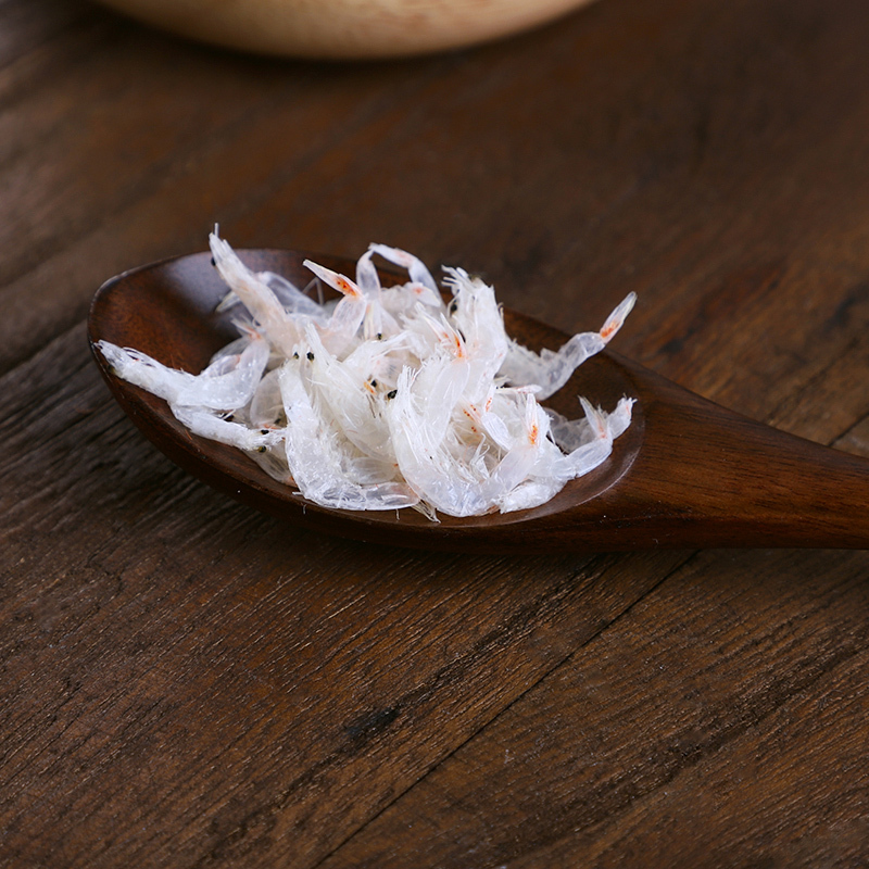 石岛虾皮500g淡干虾米皮渔家自晒虾米海米海鲜干货