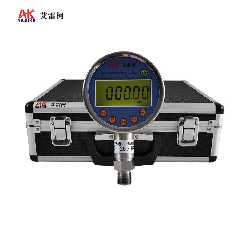 标准表液压气压水压油压测量表视频介绍_艾雷柯精密数字压力表alkc60