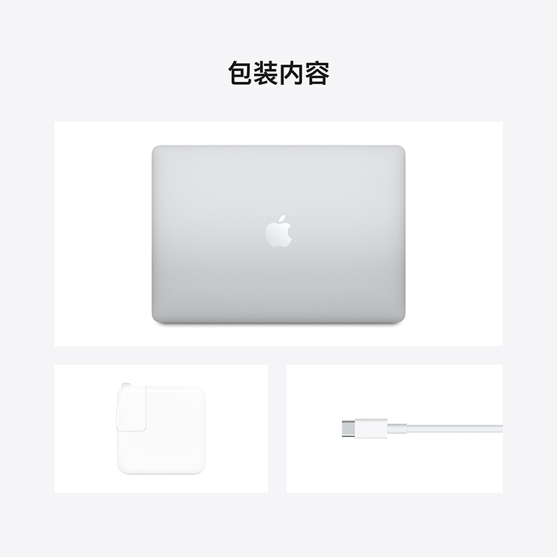 MGN93CH/A MBA笔记本电脑 13.3 SLV/8C CPU/7C GPU/8GB/256GB(A2337)