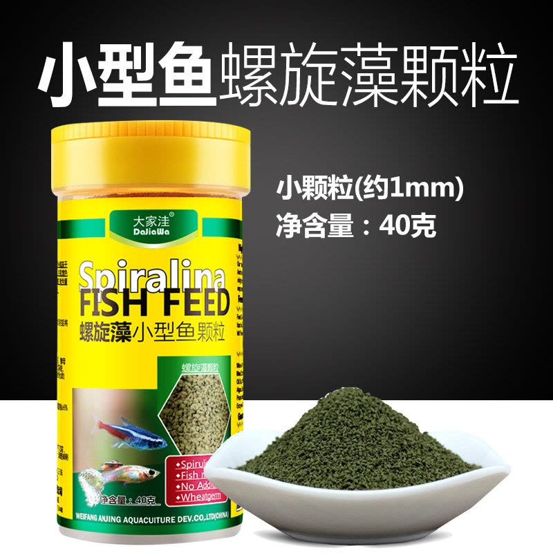 灯科鱼专用饲料鱼食小型鱼灯科鱼幼鱼开口饲料小型鱼热带鱼食缓沉图片