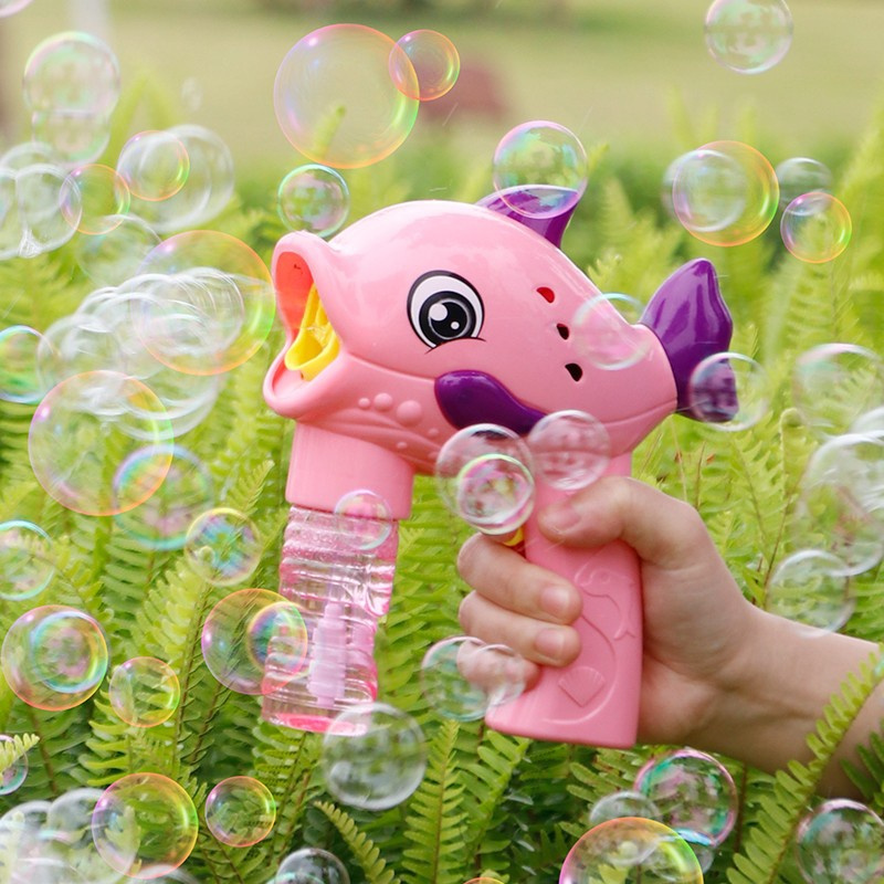 [附12份泡泡水]儿童泡泡机戏水玩具枪抖音同款网红相机吹泡泡户外玩具男孩女孩儿生日礼物