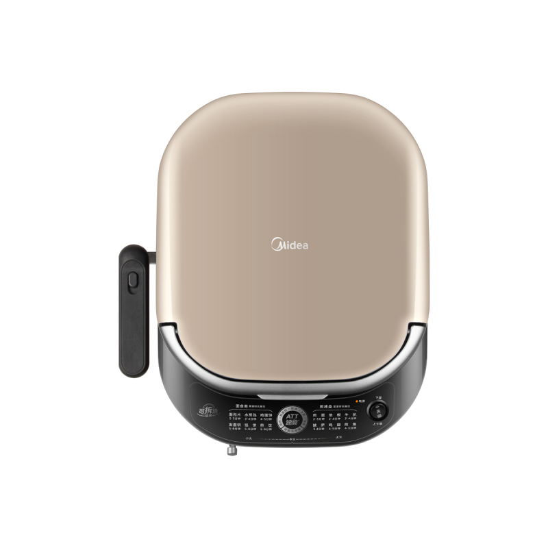 美的(Midea)电饼铛双面加热加深大火力上下双盘可拆洗抗菌不粘煎烙饼锅三明治早餐机薄饼煎烤机 MC-JKC3066Ti