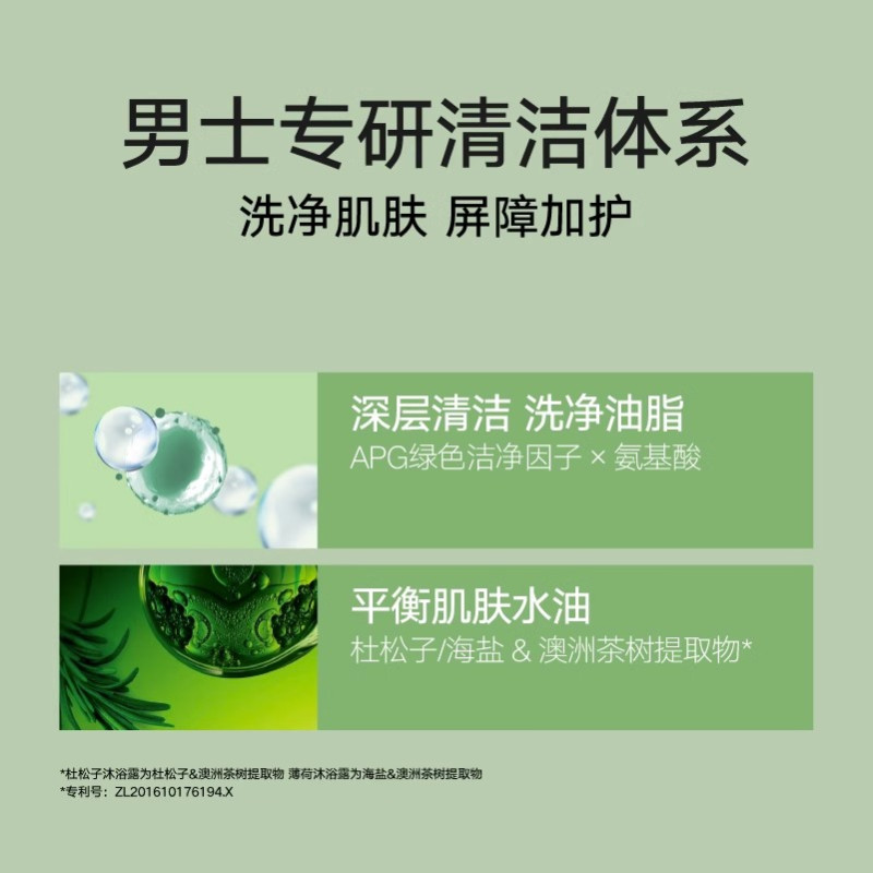 理然香氛沐浴露持久留香洗发水香水沐浴液乳男士专用
