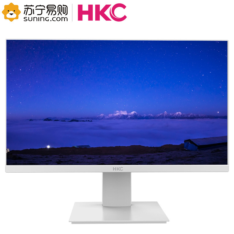 HKC 21.5英寸 VA面板 宽屏 三边窄边框 办公显示屏 壁挂 支持快拆 滤蓝光不闪屏 电脑液晶显示器 H229W
