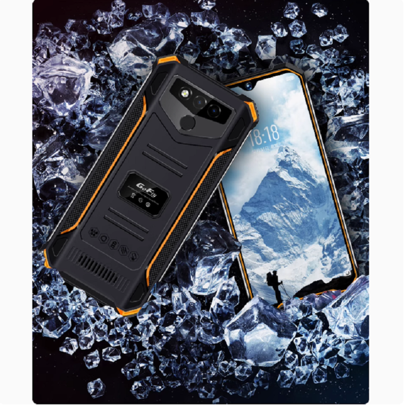 捷语 GOFLY 红鲨Pro 8+256G 户外三防智能手机5G防摔防水GPS卫星定位OTG超长待机NFC对讲拍照游戏定制快递员外卖员老人机高清大图
