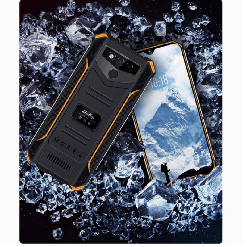 捷语 GOFLY 红鲨Pro 8+256G 户外三防智能手机5G防摔防水GPS卫星定位OTG超长待机NFC对讲拍照游戏定制快递员外卖员老人机图片