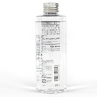 日本进口MUJI無印良品敏感肌可用 舒柔化妆水爽肤水保湿补水 200ml 滋润型女