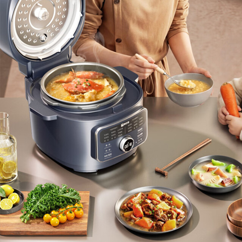 康巴赫电压力锅3L纯钛料理锅KPL-301高压锁鲜高清大图