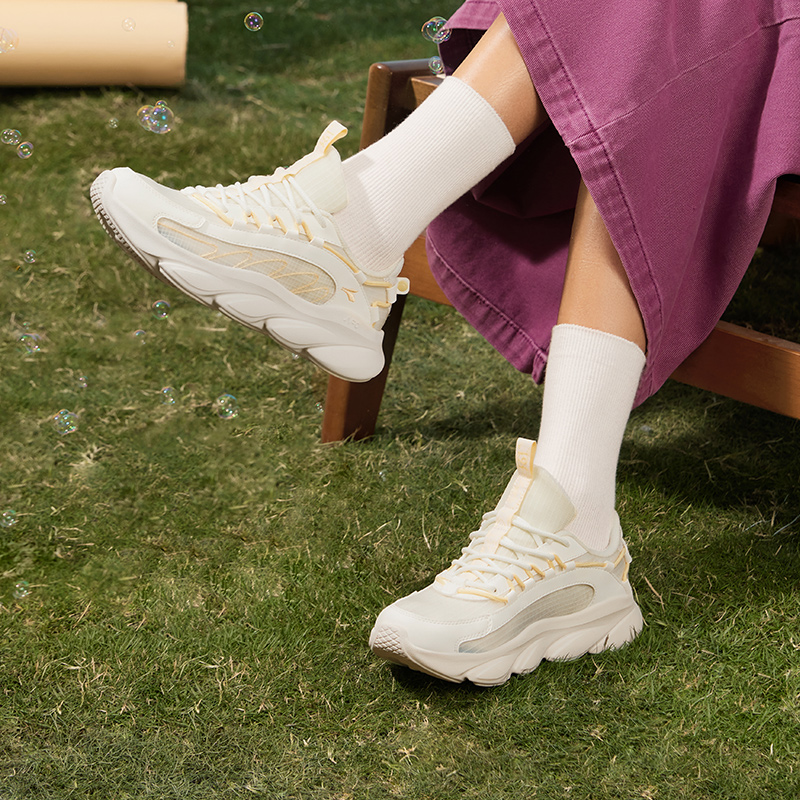 灵狐SE丨361°女鞋新款网面透气轻便跑步鞋软底运动鞋女款高清大图