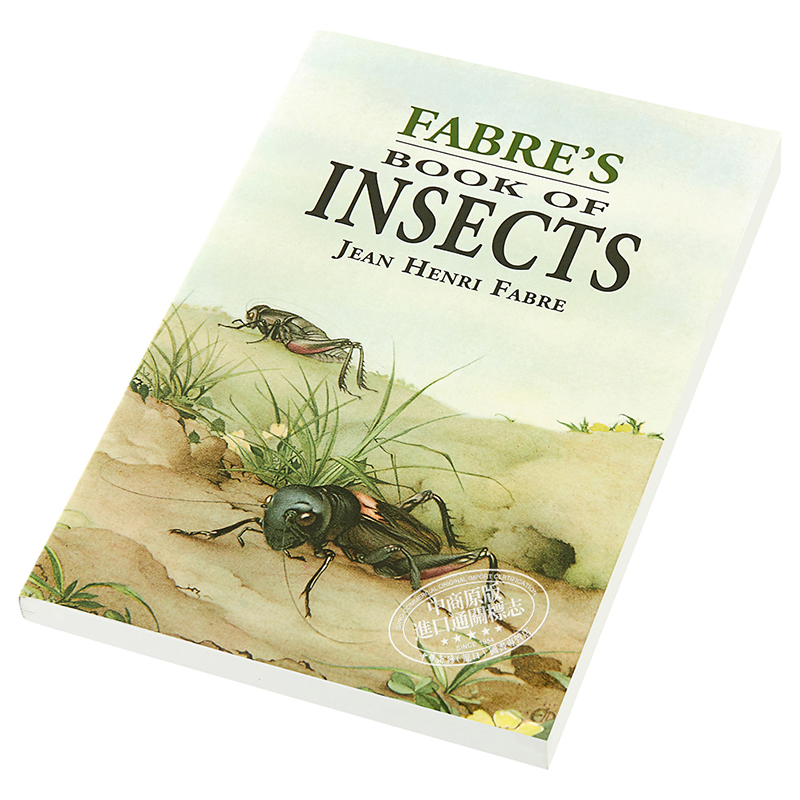 [正版]昆虫记原版 法布尔昆虫记 豆瓣高分 英文原版 Fabre’s Book of Insects Fabre中商原高清大图