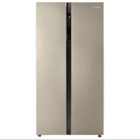 美的(Midea) 对开门双开门527升超大容量家用电冰箱BCD-527WKM(ZG)芙蓉金