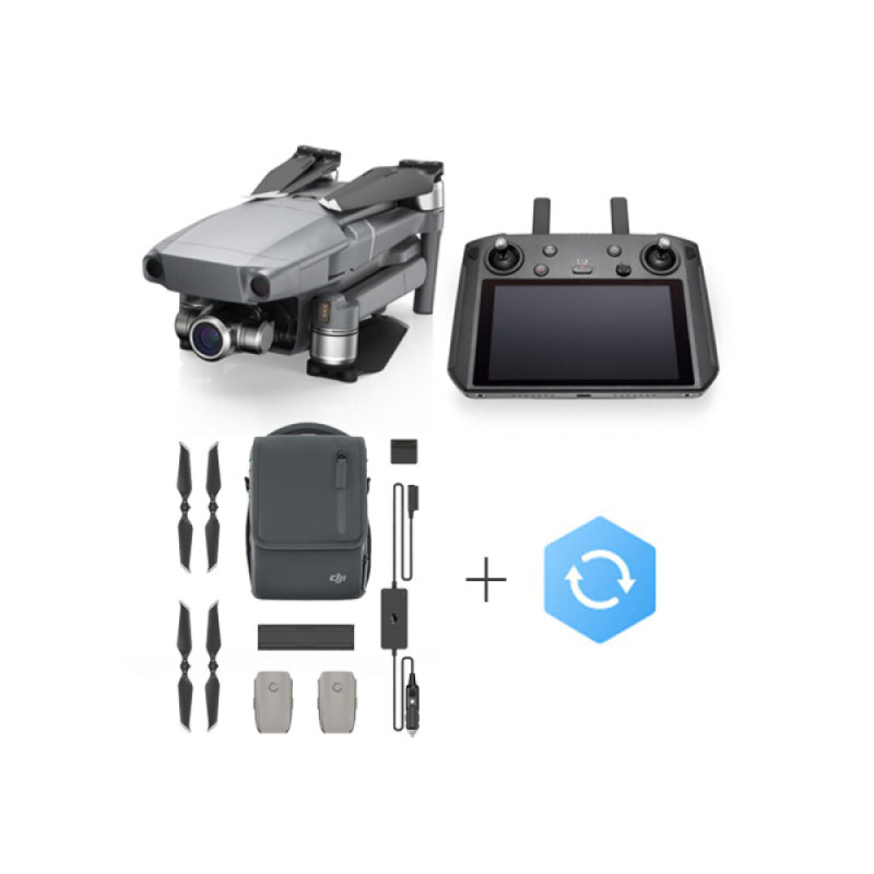 DJI 大疆 无人机 御Mavic 2 变焦版 (DJI 带屏遥控器)&全能配件包&DJI Care随心换