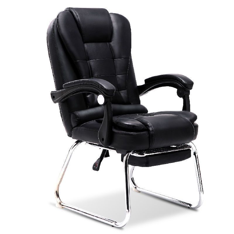 工匠时光家用可躺电脑椅办公椅靠背书房办公室座椅弓形老板椅懒人午休