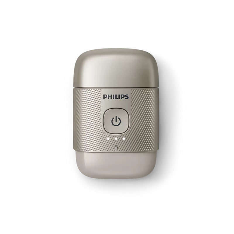 飞利浦(PHILIPS)剃须刀鹅卵石便携式电动刮胡刀 风驰切剃系统全身水洗生日礼物送男友送老公 S893/05