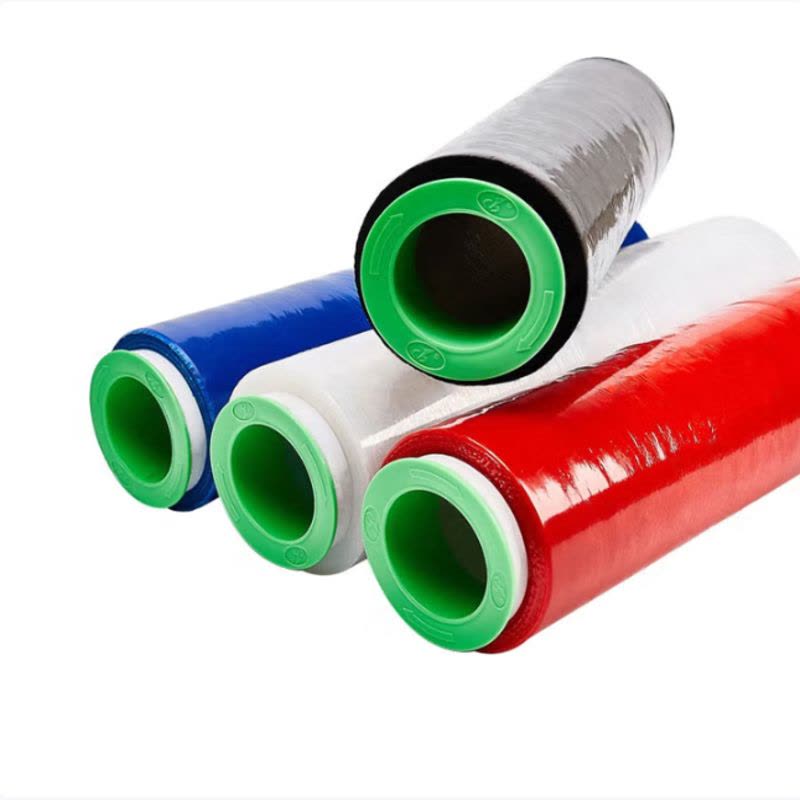 包装膜50CM宽缠绕膜PE拉伸膜工业保鲜膜透明打包膜 大卷塑料薄膜 [宽75cm] 6.0斤 透明 280米图片