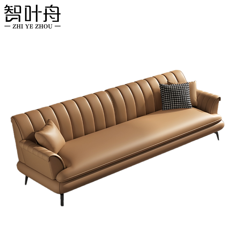 智叶舟沙发多人位280*80*78cm张高清大图