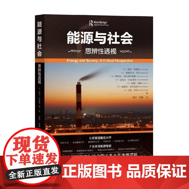 能源与社会 思辨性透视 加文·布里吉等 著 工业技术高清大图