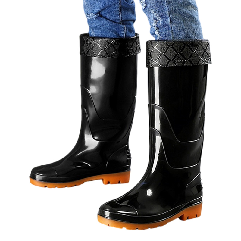 阿祺果 雨鞋 加绒款 双高清大图