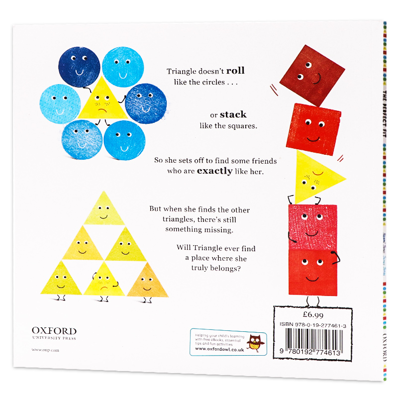 [正版]牛津精品认知绘本 完整契合 英文原版 The Perfect Fit 内奥米琼斯 詹姆斯琼斯 儿童英语启蒙阅高清大图